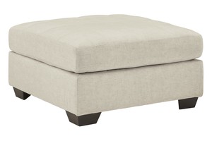 Falkirk Ottoman in Parchment