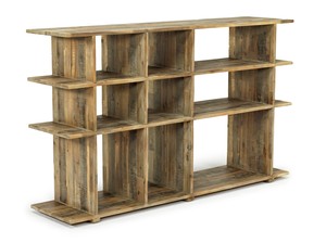 Conundrum Bookcase in Gray