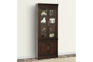 Stanford Library Wall Bookcase, 32 Inch