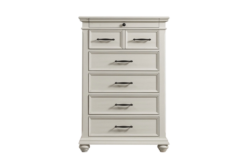 Slater Chest in White, Image 1