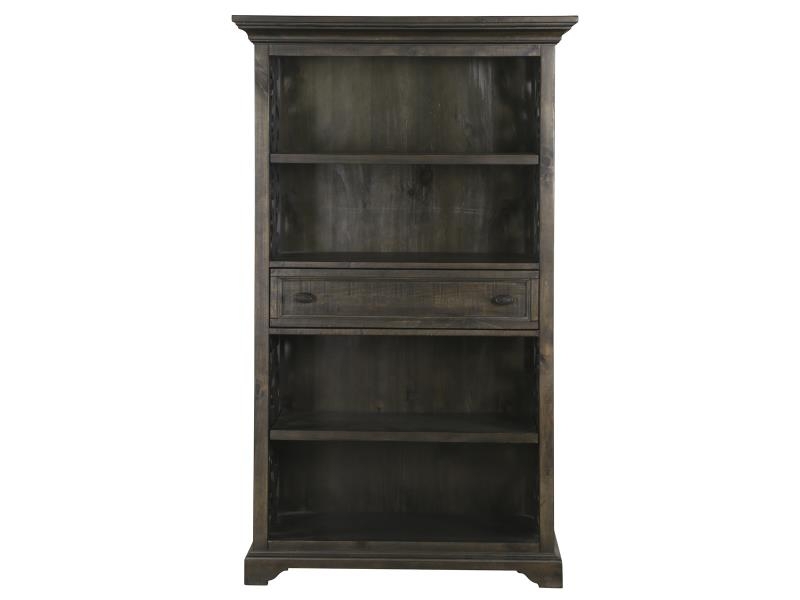 Bellamy Office Bookcase in Charcoal, Image 1 Bellamy Office Bookcase in Charcoal, Image 1