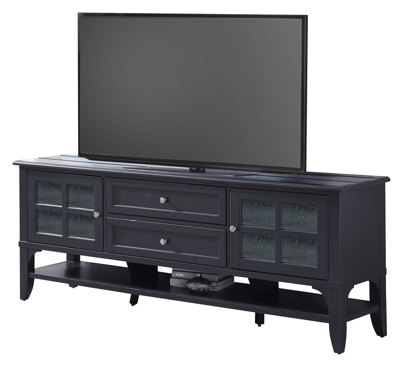 Hamilton Media Console in Navy, 76 Inch, Image 1 Hamilton Media Console in Navy, 76 Inch, Image 1