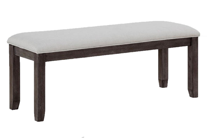 Miami Dining Bench in Gray, Image 1 Miami Dining Bench in Gray, Image 1