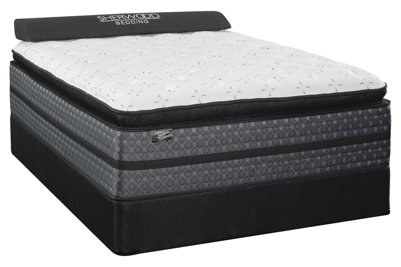 Sherwood Resort Super Jumbo Pillow Top Mattress, Queen, Pillow Top, Image 1