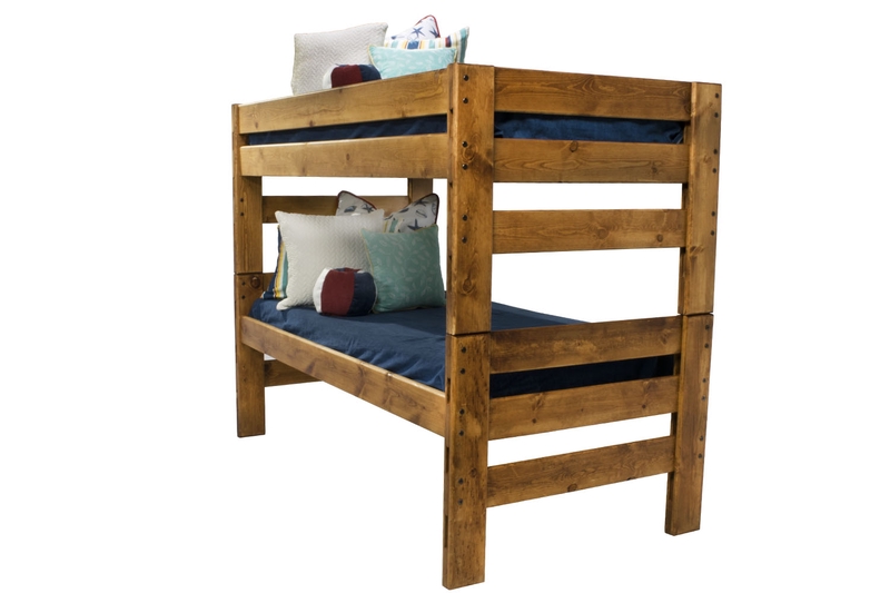 Young Pioneer Bunk Bed in Natural, Twin, Image 1 Young Pioneer Bunk Bed in Natural, Twin, Image 1
